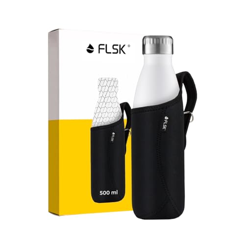 FLSK Neoprentasche I Die Neoprentasche schützt vor Kratzern und erhöht die Isolierleistung I leicht und praktisch (500 ml) FLSK Neoprentasche I Die Neoprentasche schützt vor Kratzern und erhöht die Isolierleistung I leicht und praktisch (500 ml) von FLSK