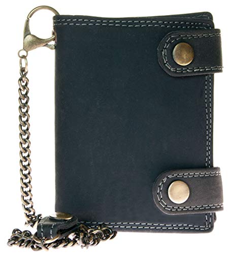 Geldbörse Herren Echtleder Biker Geldbörse Mit Kette - 45cm - Perfekt Für Bikers Geldbörse Herren Echtleder Biker Geldbörse Mit Kette - 45cm - Perfekt Für Bikers von FLW