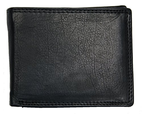 Herren Schwarzes Taschenformat Leder Portemonnaie - Geldbörse Kabana Herren Schwarzes Taschenformat Leder Portemonnaie - Geldbörse Kabana von FLW