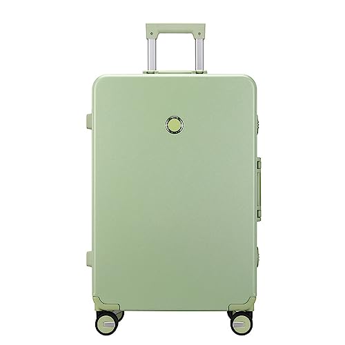 FLYBUG YAOSHER Universal-Rolltrolley-Koffer, Koffer mit verbreitertem Passwort, großer Kapazität, geräuschloser Trocken- und Nasstrennung, geeignet für Reisen (Grün 24 Zoll) von FLYBUG
