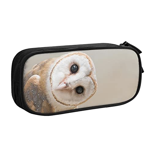 FLYIFE Lustige Eule große Federtasche mit 2 Fächern Federmäppchen Federmäppchen Bleistiftbeutel Tasche Organizer für Mädchen Jungen Student Schule Büro Uni -, Schwarz , Einheitsgröße, Schulranzen FLYIFE Lustige Eule große Federtasche mit 2 Fächern Federmäppchen Federmäppchen Bleistiftbeutel Tasche Organizer für Mädchen Jungen Student Schule Büro Uni -, Schwarz , Einheitsgröße, Schulranzen von FLYIFE