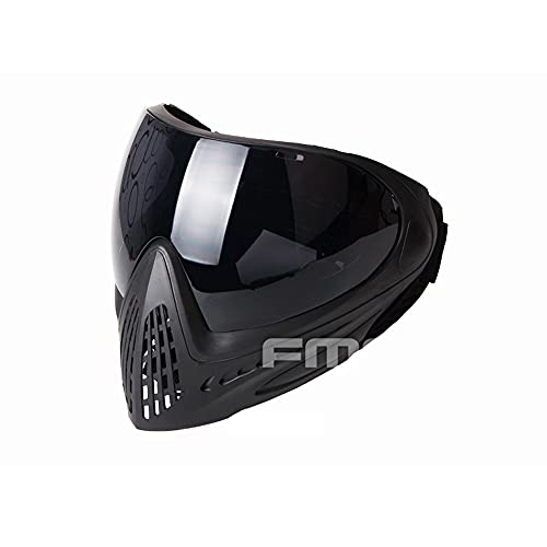 FMA Paintball Airsoft Vollgesichtsmaske Antibeschlag-Brille F1 einlagige Linse Schutzmaske von FMA