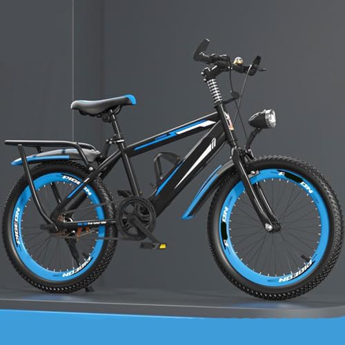 FMBLDM 22-Zoll Mountainbike für Kinder Singlespeed Fahrradkorb oder Scheinwerfer Carbonstahlrahmen Pendlerreise A1,18 inches von FMBLDM