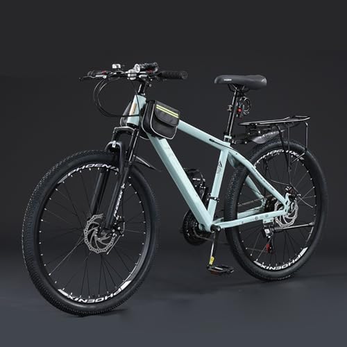 FMBLDM Mountainbike 24 26 Zoll 24 27 Gang Federung Rennrad Fahrrad Männliche und Weibliche Teenager Mittelschüler B1,27.5inch 24speed von FMBLDM