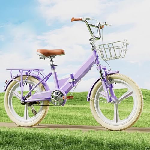 Klapprad Aluminiumlegierung Rahmen Kinderfahrrad 22 Zoll Stoßdämpfende Vordergabel Geeignet für Jugendliche und Kinder B1,18 inches von FMBLDM