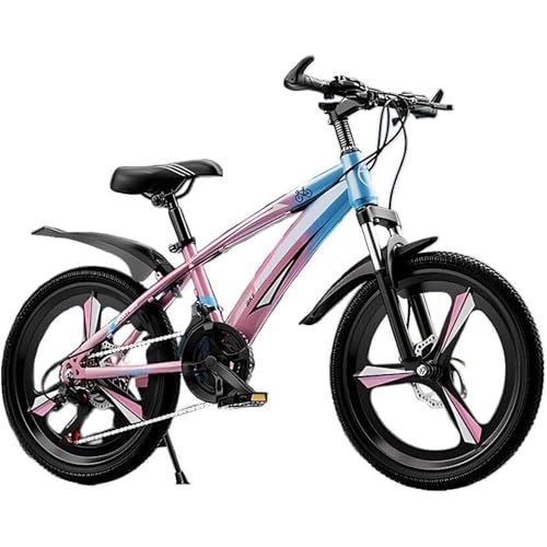 Mountain Kinderfahrrad 24 Zoll Magnesiumlegierung Integriertes Rad Doppelschulter Stoßdämpfung 21 Stufige Geschwindigkeitsänderung A1,22 inches von FMBLDM