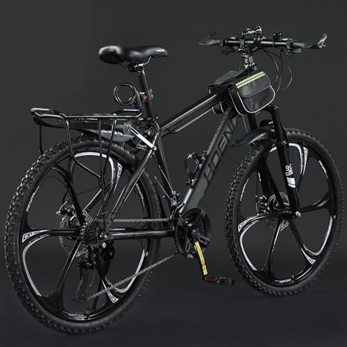 Mountainbike 30 Gang 26 27,5 Zoll Höhenverstellbar Scheibenbremsen Dual Shock Leichtes Herren und Damen Jugendfahrrad D,30speed 27.5inches von FMBLDM