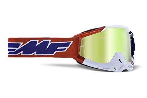 FMF Goggles Powerbomb Rocket US of A - (Mirror Gold) von FMF