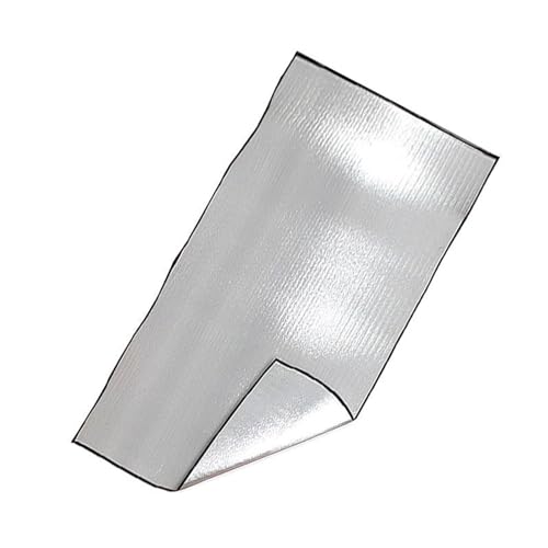 Isomatte Isoliermatte Doppelseitige Aluminiumfolie Isoliermatte Faltbare wasserdichte Camping Zeltunterlage, Zelt Schaummatten Mit Aufbewahrungstasche, Für Outdoor, Picknick, Camping(250x200cm) von FMLCLSTJM