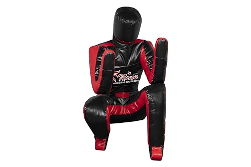 FNine Sports MMA Übungsattrappe Schildkröte Position Defensive Pose, für Judo, Karate, BJJ, brasilianisches Jiujitsu, Wrestling, Boxsack 180 cm – ungefüllt FNine Sports MMA Übungsattrappe Schildkröte Position Defensive Pose, für Judo, Karate, BJJ, brasilianisches Jiujitsu, Wrestling, Boxsack 180 cm – ungefüllt von FNine Sports