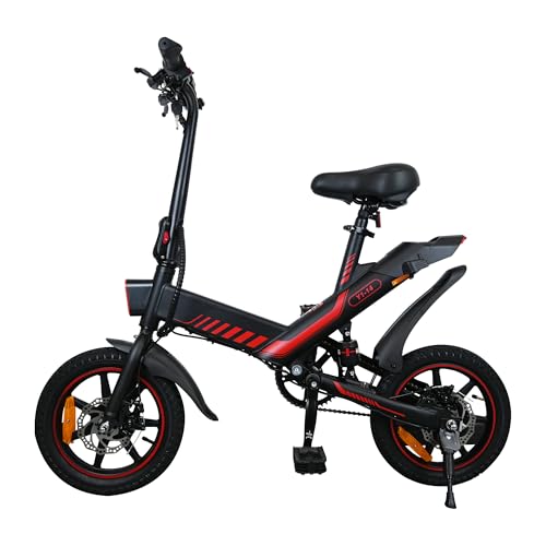 FOCIEL 14''/12'' E Bike, Elektrofahrräder mit 250W Motor, Ebike Klapprad mit Lithium-Batterie 36V, Maximale Geschwindigkeit bis zu 25km/h, Reichweite 30-45km, Ebike Uomo Donna FOCIEL 14''/12'' E Bike, Elektrofahrräder mit 250W Motor, Ebike Klapprad mit Lithium-Batterie 36V, Maximale Geschwindigkeit bis zu 25km/h, Reichweite 30-45km, Ebike Uomo Donna von FOCIEL