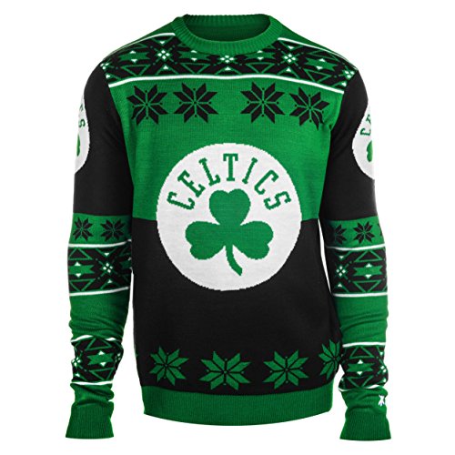 FOCO Boston Celtics Big Logo Ugly Crew Neck Sweater Large FOCO Boston Celtics Big Logo Ugly Crew Neck Sweater Large von FOCO