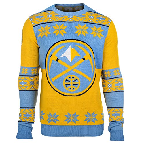 FOCO Denver Nuggets Big Logo Ugly Crew Neck Sweater Extra Large FOCO Denver Nuggets Big Logo Ugly Crew Neck Sweater Extra Large von FOCO