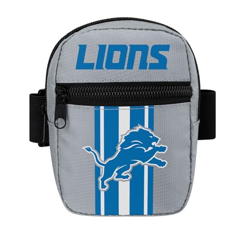 FOCO Detroit Lions NFL Team Stripe Tumbler/Reisebecher, Bauchtasche, Taschen mit Reißverschluss oben und vorne FOCO Detroit Lions NFL Team Stripe Tumbler/Reisebecher, Bauchtasche, Taschen mit Reißverschluss oben und vorne von FOCO