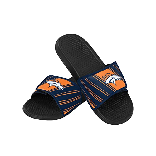 FOCO Herren Denver Broncos Legacy Klettverschluss Sport Slide groß FOCO Herren Denver Broncos Legacy Klettverschluss Sport Slide groß von FOCO