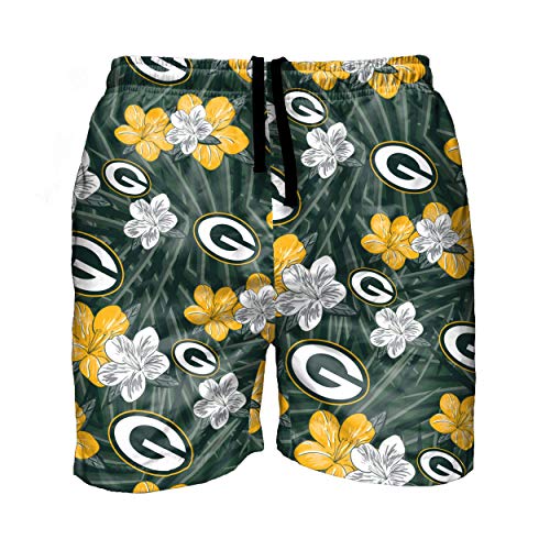 FOCO Herren Floral Hawaiian Tropical Swim Suit Kansas City Chiefs NFL Badehose Hibiscus – XXL, Hibiskus, XX-Large FOCO Herren Floral Hawaiian Tropical Swim Suit Kansas City Chiefs NFL Badehose Hibiscus – XXL, Hibiskus, XX-Large von FOCO