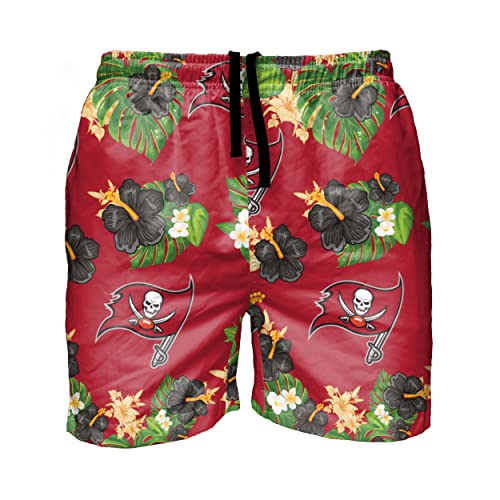 FOCO Men's Team Logo Floral Hawaiian Swim Suit Trunks FOCO Men's Team Logo Floral Hawaiian Swim Suit Trunks von FOCO