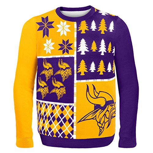 FOCO NFL Busy Block Ugly Sweater FOCO NFL Busy Block Ugly Sweater von FOCO