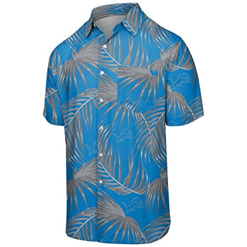 FOCO NFL Herren NFL Team Logo Floral Aloha Tropical Button Up Shirt FOCO NFL Herren NFL Team Logo Floral Aloha Tropical Button Up Shirt von FOCO