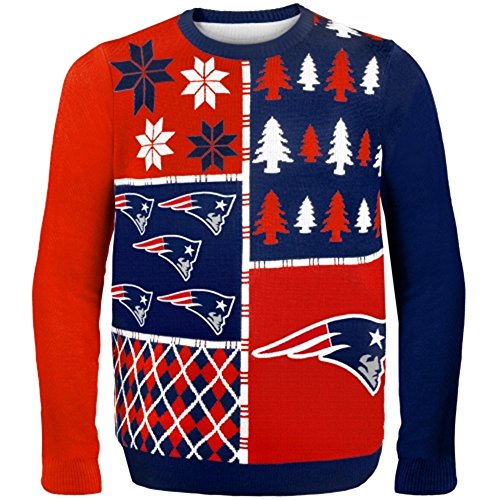 FOCO NFL Pullover Busy Block XL New England Patriots FOCO NFL Pullover Busy Block XL New England Patriots von FOCO