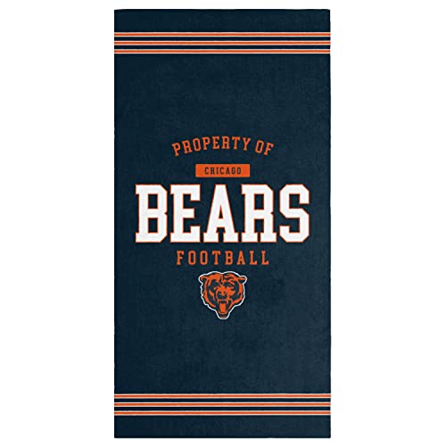 FOCO NFL Strandtuch Property of Chicago Bears Football von FOCO