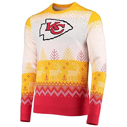 FOCO NFL Ugly Sweater XMAS Strick Pullover Kansas City Chiefs XXL von FOCO