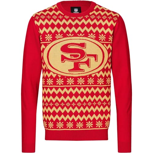 FOCO NFL Winter Sweater Strick Pullover San Francisco 49ers - XL von FOCO