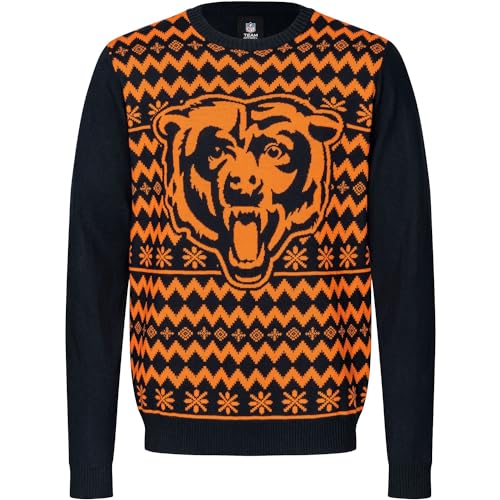FOCO NFL Winter Sweater Xmas Strick Pullover Chicago Bears - XXL FOCO NFL Winter Sweater Xmas Strick Pullover Chicago Bears - XXL von FOCO