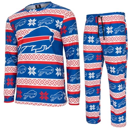 FOCO NFL Winter Xmas Pyjama Schlafanzug Buffalo Bills - XL FOCO NFL Winter Xmas Pyjama Schlafanzug Buffalo Bills - XL von FOCO