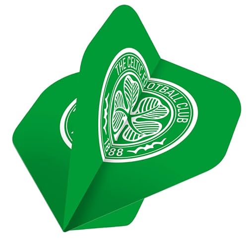 FOCO Offizielles Lizenzprodukt Celtic Football Club 100 Mikron, Standard-Form, Wappen, Weiß/Grün (F3919) von FOCO