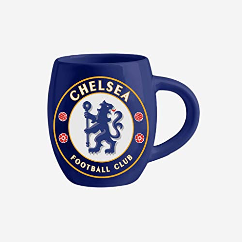 FOCO offiziell lizenzierte Tee-/Kaffeetasse mit Fußball-Nationalmannschaften, groß, aus Keramik (Chelsea FC) von FOCO