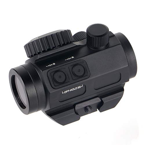 FOCUHUNTER Optics Zielfernrohr 1 X 22 Rot/Grün-Punkt-Visier, wasserdicht, beschlagfrei und stoßfest 3MOA Sight Tactical 20 mm Picatinny-Visier für die Jagd auf Kurzwaffen FOCUHUNTER Optics Zielfernrohr 1 X 22 Rot/Grün-Punkt-Visier, wasserdicht, beschlagfrei und stoßfest 3MOA Sight Tactical 20 mm Picatinny-Visier für die Jagd auf Kurzwaffen von FOCUHUNTER
