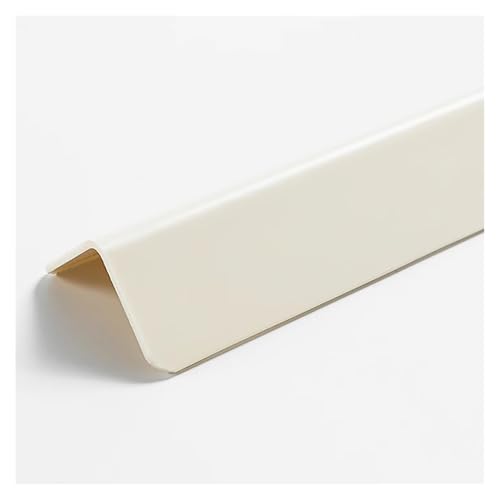 Kantenschutzstreifen Wandeckenschoner, L-Form-Eckenschutz, selbstklebender Kantenschutzstreifen, abziehen und aufkleben, selbstklebender Wandkantenschutz for Möbelecken und -kanten(Beige,Wide2.5cm100c von FOELANNE