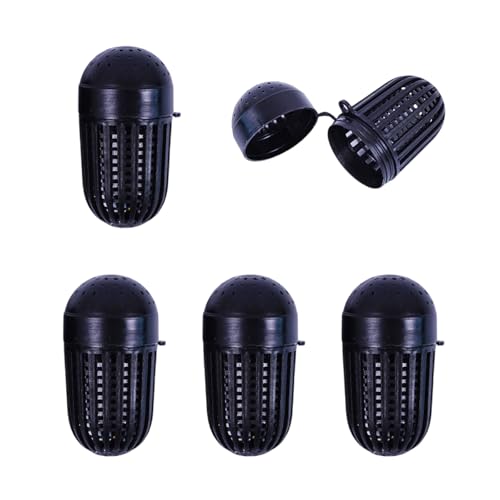 5pcs Fischerköder Käfig Fisch Köder Feeder Korbhalter Plastikköder Schale Tragbarer Fisch Köder Köder Käfig Käfig 5pcs Fischerköder Käfig Fisch Köder Feeder Korbhalter Plastikköder Schale Tragbarer Fisch Köder Köder Käfig Käfig von FOLODA