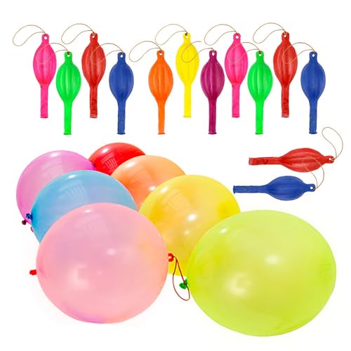 FOLODA 10/20 Stück Stanzballons Für Kinder Stanzballons Verdickt Für Partys Bounce Ballon Für Kindergeburtstage Hochzeiten von FOLODA