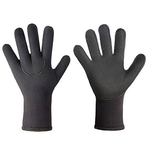 FOLODA 3 mm lange Handschuhe für Damen und Herren, Tauchausrüstung, Speerfischen, Tauchen, Angeln, verschleißfester Handschuh von FOLODA
