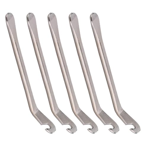 FOLODA 5Pcs Fahrräder Reifen Hebel Rohr Entferner Werkzeug Tragbare Stahl Fahrrad Reifen Opener Brecheisen Mountainbike Reifen Entfernung Werkzeug von FOLODA