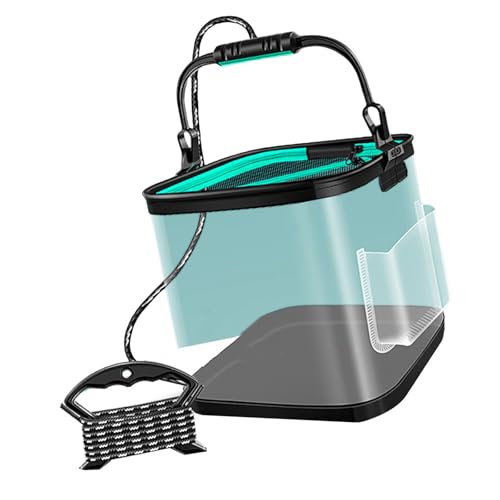 FOLODA 8/13L Klapp Angeln Eimer Hand Tragen Fisch Eimer Wasserdicht Outdoor Camping Eimer Wasser Behälter Mit Seil von FOLODA