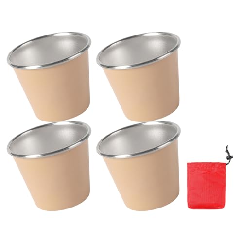 FOLODA Aufblasbares Trinkbecher Set Uneinnehmbare Wasserbecher Outdoor Picknicks Trinkgeschirr Für Outdoor Und Camping von FOLODA