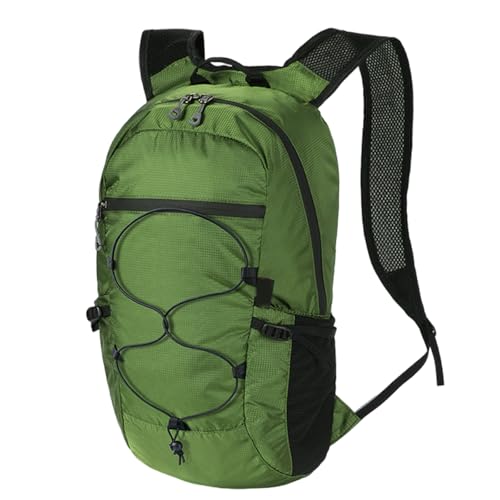 FOLODA Camping Rucksack Für Herren Und Damen Bergsteigerrucksack Mit Verstellbarem Riemen Faltbarer Reiserucksack Leichter Sportrucksack von FOLODA