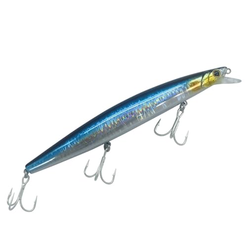 FOLODA Minnow Angelköder Crankbait Swimbait 16 cm Angelgerät Schwimmende Harte Köder Wobbler Für Süßwasser Salzwasser von FOLODA