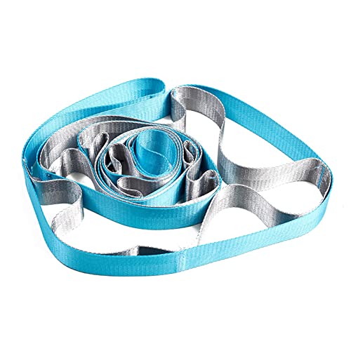 FOLODA Physiotherapie 10 Schlaufen Unelastische Stretchbänder Stretching Strap Yoga Strap Für Gymnastik Heimtraining Übung von FOLODA