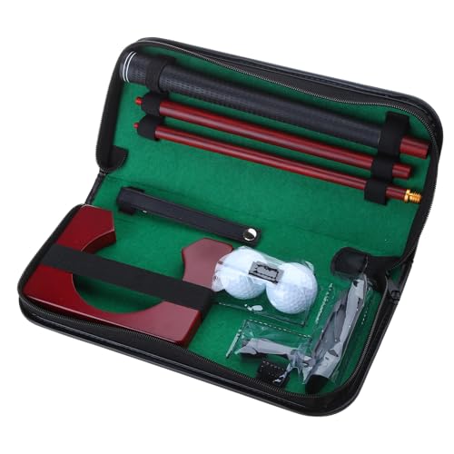 FOLODA Putter Set Tragbares Ausrüstungs Übungsset Mit Abnehmbarem Putter Und Für Trainingsset Innen Und Außenbereich von FOLODA