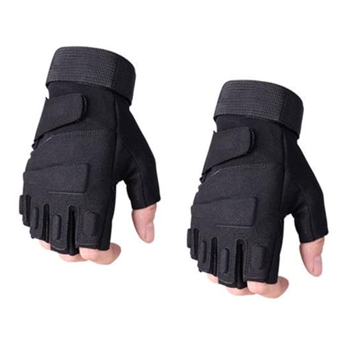 Fingerlose Taktische Handschuhe rutschfest Radfahren Halbfinger Handschuh Finger Rückenschutz Atmungsaktiver Handschuh Für Damen Und Herren von FOLODA