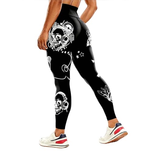 Glow In Dark Yogas Hosen Für Frauen Sport Laufhose Leggings High Waist Gym Hose von FOLODA