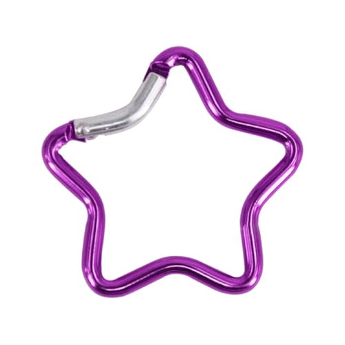 FOLODA Robuster Verschlusshaken für Camping, Angeln, Wandern, Reisen, Aluminiumlegierung, Karabinerhaken, Sternform, Kletterschnalle, federbelasteter Karabiner FOLODA Robuster Verschlusshaken für Camping, Angeln, Wandern, Reisen, Aluminiumlegierung, Karabinerhaken, Sternform, Kletterschnalle, federbelasteter Karabiner von FOLODA