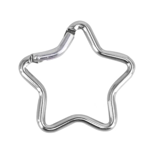 FOLODA Robuster Verschlusshaken für Camping, Angeln, Wandern, Reisen, Aluminiumlegierung, Karabinerhaken, Sternform, Kletterschnalle, federbelasteter Karabiner FOLODA Robuster Verschlusshaken für Camping, Angeln, Wandern, Reisen, Aluminiumlegierung, Karabinerhaken, Sternform, Kletterschnalle, federbelasteter Karabiner von FOLODA