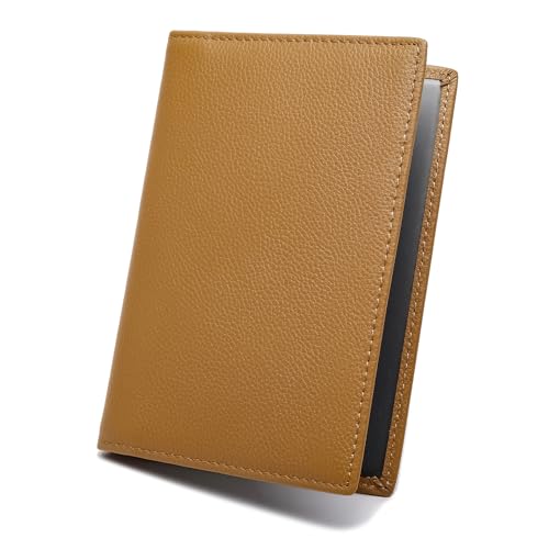 FOMAX Echtleder Schutzhülle für Reisepass, 100% Leder, stilvolle Reisepasshülle, Travel Wallet, Etui für Reisen, Passport case Hülle FOMAX Echtleder Schutzhülle für Reisepass, 100% Leder, stilvolle Reisepasshülle, Travel Wallet, Etui für Reisen, Passport case Hülle von FOMAX
