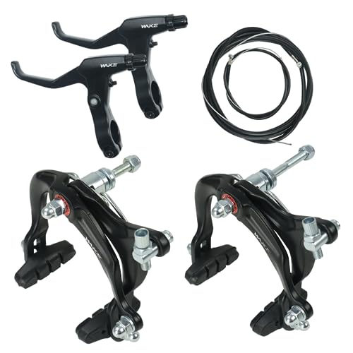 FOMTOR Fahrradbremsen Set C Brake Set, Fahrrad Bremsen Set, Fahrradbremsen mit Bremskabeln und Bremshebel Fahrrad C Brake für die Meisten Mountainbikes und Fahrräder, Schwarz FOMTOR Fahrradbremsen Set C Brake Set, Fahrrad Bremsen Set, Fahrradbremsen mit Bremskabeln und Bremshebel Fahrrad C Brake für die Meisten Mountainbikes und Fahrräder, Schwarz von FOMTOR