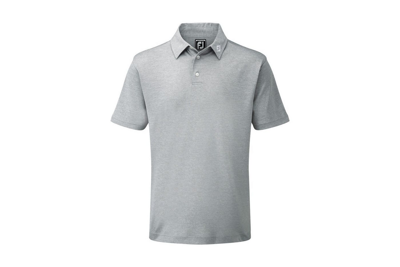 FOOTJOY Poloshirt FootJoy Golfpolo Stretch Pique Grau Herren M von FOOTJOY